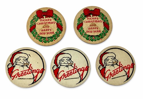 Vintage christmas holiday milk - vintage,