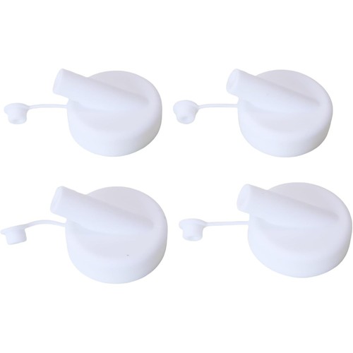 Glass milk bottle caps - milk,