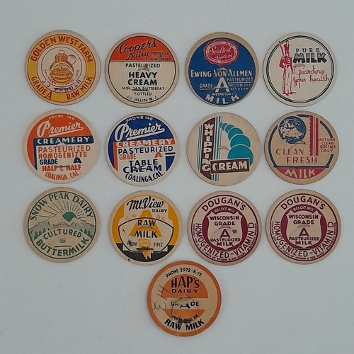 Lot vintage dairy - lot,