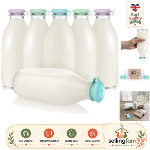 Milktopz silicone bottle caps - silicone,