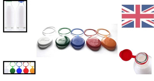 Reusable milk bottle caps 5 - -,