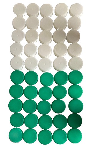 Milk bottle tops caps 25 - bottle,