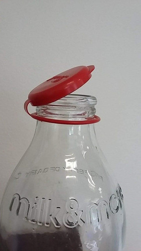 Airtight reusable milk bottle - reusable,