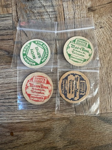 Milk bottle tops different - tops, 4