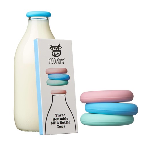 Moopops reusable milk bottle - reusable,