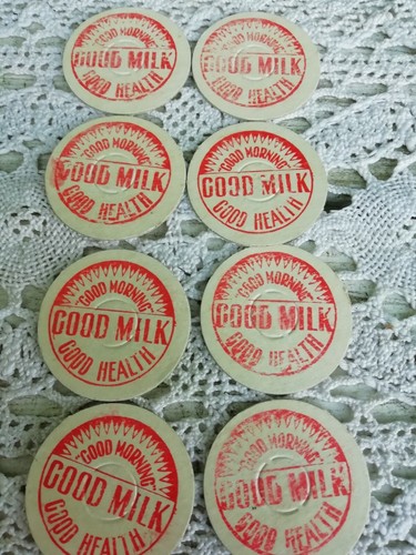 Old vintage cardboard milk - old,