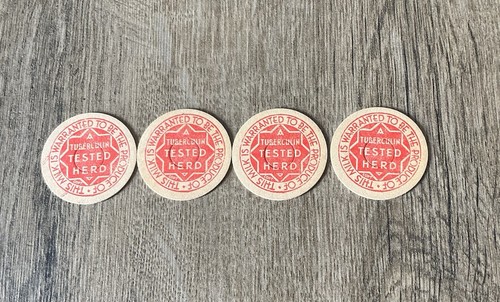 Vintage 1930s cardboard - vintage, milk