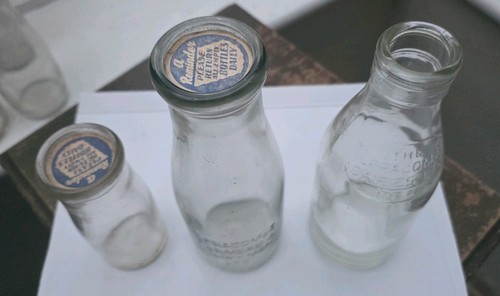 Ilfracombe dairy milk bottles - ilfracombe,